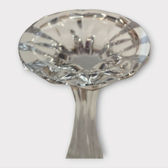 Vintage JG Durand Cristal Calliope Set of 2 Lead Crystal Candlesticks - Picture 7 of 9